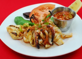 Grilled calamare